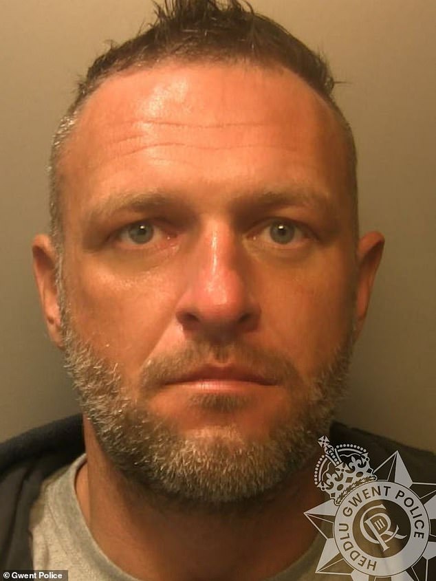 Damian Wojnilowicz, 36, has been sentenced to 22 months in prison for committing the unusual burglary in Monmouthshire, Wales, on July 16