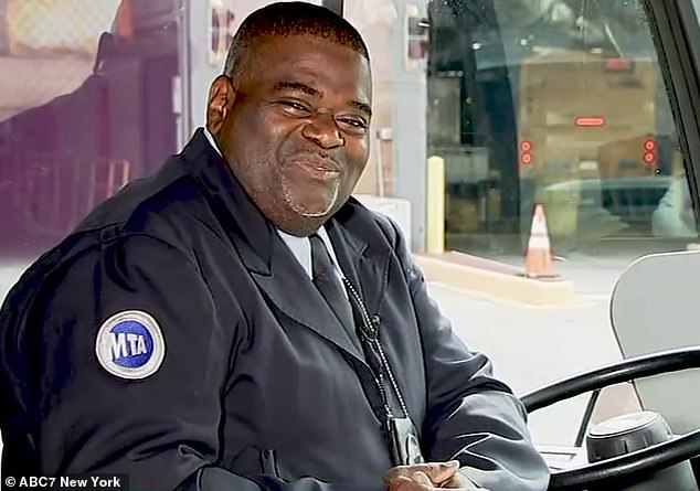 Veteran MTA bus driver Luis Jimenez, 60, is being called a hero after he saw a five-year-old girl walking alone with her school bag still in hand