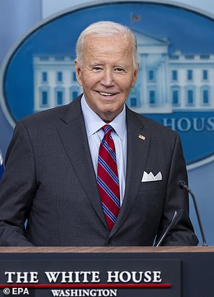 President Biden delivers remarks in the White House press conference room