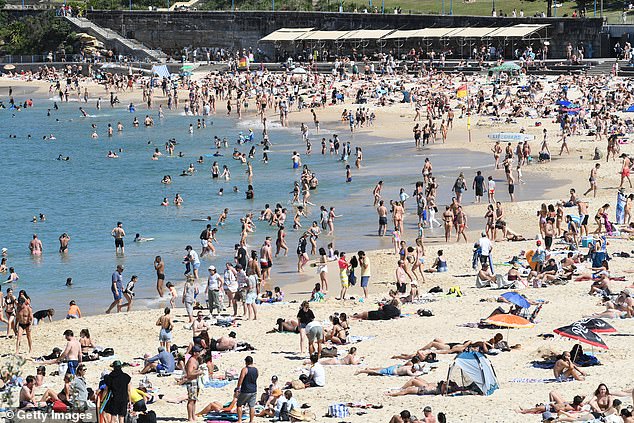 Coogee Beach in Sydney's east (pictured) remains closed until further notice