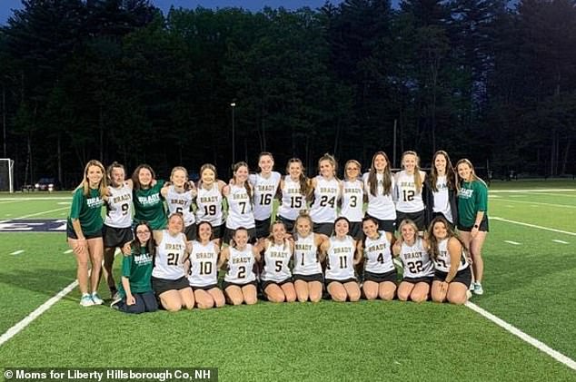 Varsity student-athletes at Bishop Brady High School in Concord, New Hampshire (pictured) refused to appear for their scheduled game against Kearsarge Regional High School in North Sutton on Friday