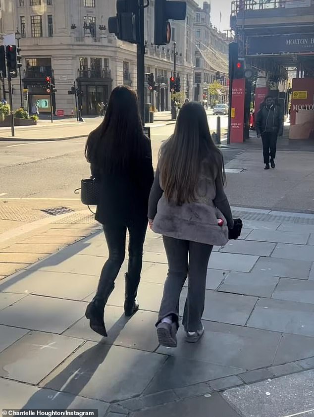 Chantelle Houghton showed off her 12-year-old daughter Dolly for the first time in almost a year as she shared sweet new snaps to her Instagram on Sunday