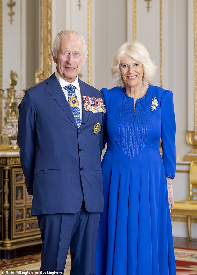 The official Australian portrait of His Majesty King Charles III and Queen Camilla