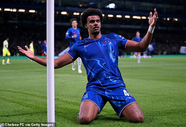 There was smug satisfaction at Stamford Bridge last night as Renato Veiga watched £12million boss of this left-back's Conference League victory