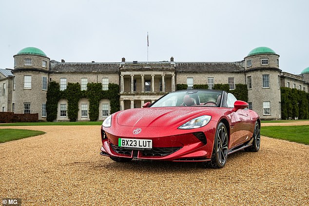 The MG Cyberster is the world's first electric convertible. Built by the Shanghai Automobile Industrial Corporation, it will go on sale soon with a list price of between £50,000 and £60,000, depending on options