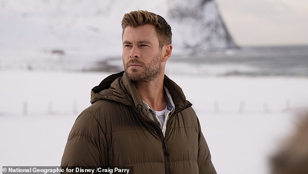 Chris Hemsworth (pictured) has revealed the heartbreaking reason he started acting and why he believes the career that brought him fame and fortune is 'killing' him more slowly