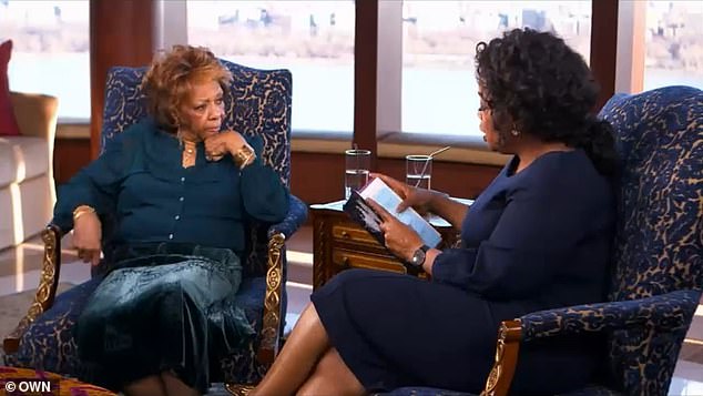 During a sit-down interview with Oprah in 2013 (pictured), Cissy Houston revealed the moment she was told her daughter Whitney had died