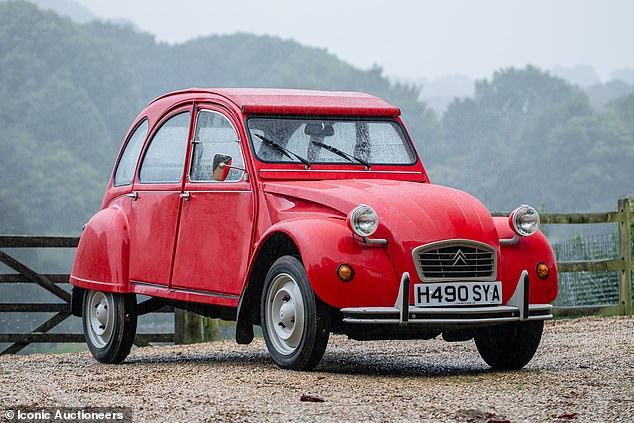 The ultimate 21st birthday gift: this Citroen 2CV is being sold at auction. It is a one-owner car, the registered owner of which has been on the V5 document since the age of six...