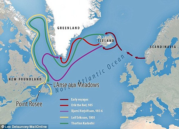 Some experts believe the Vikings discovered North America nearly 500 years before Christopher Columbus made his famous voyage to the New World.