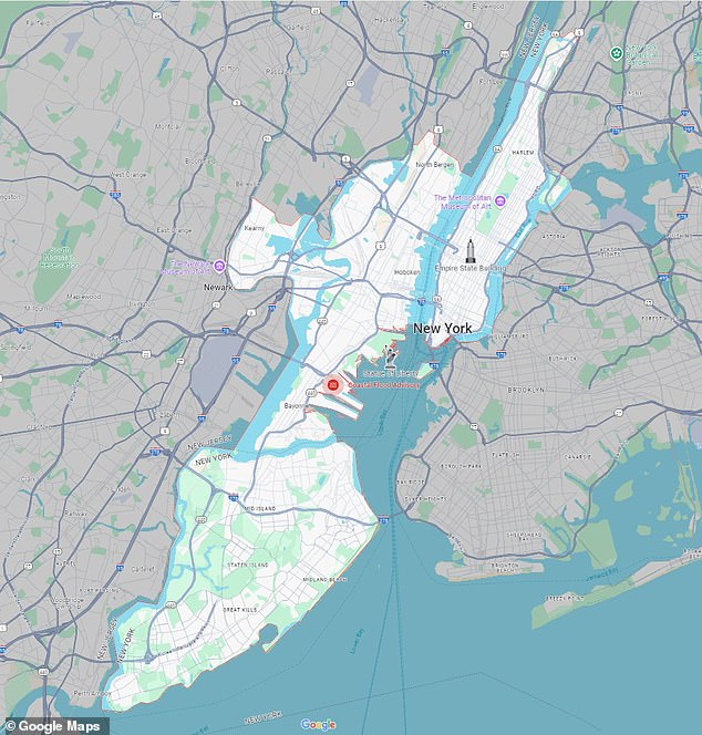 Parts of New York City and New Jersey are under a coastal flooding advisory from 6 a.m. to 10 a.m. Friday. These areas could see between one and two feet of water