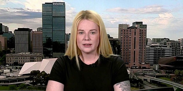 All told, she has done at least 17 interviews in the past week, including Nine, Seven, Ten, the ABC and Sky, but not a single interviewer has asked her a single crucial question. Sainsbury is pictured on Sunrise