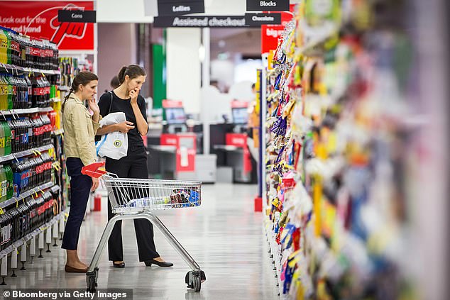 Supermarket bosses have dodged questions about why a pack of Tim Tams is more expensive in an Australian supermarket than in London (stock image)