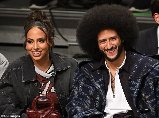 Colin Kaepernick (right) broke his silence on rumors he could return to the NFL