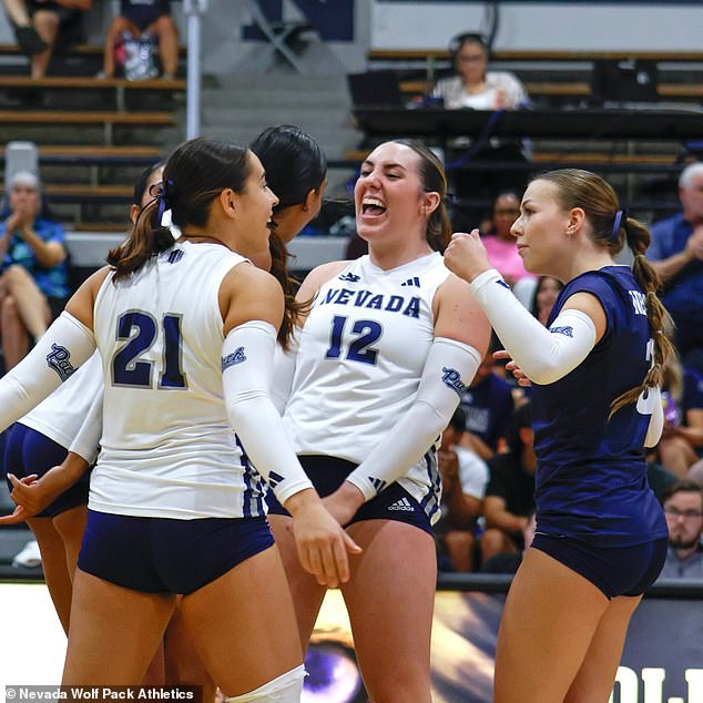 The University of Nevada women's volleyball team has voted to forfeit against San Jose State