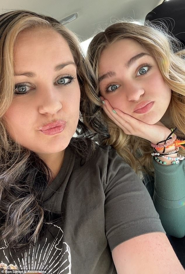 Kamberlyn Bowler, 15, pictured above with her mother Brittany Randall, became ill after eating Quarter Pounders with cheese and extra pickles from her local restaurant in Grand Junction, Colorado