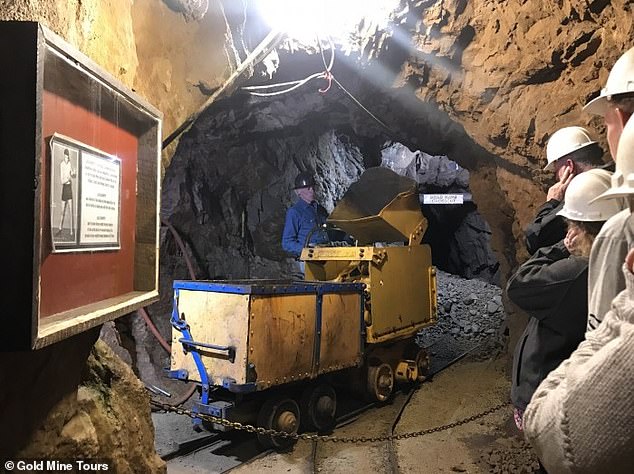 The mine, a tourist attraction, officially closed in the 1960s but continues to offer tours that take people 100 stories deep into the earth