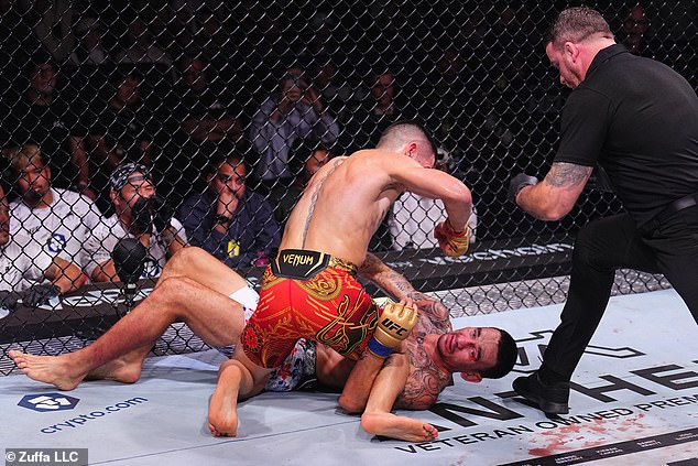 Ilia Topuria scored an incredible knockout victory over Max Holloway at UFC 308 on Saturday