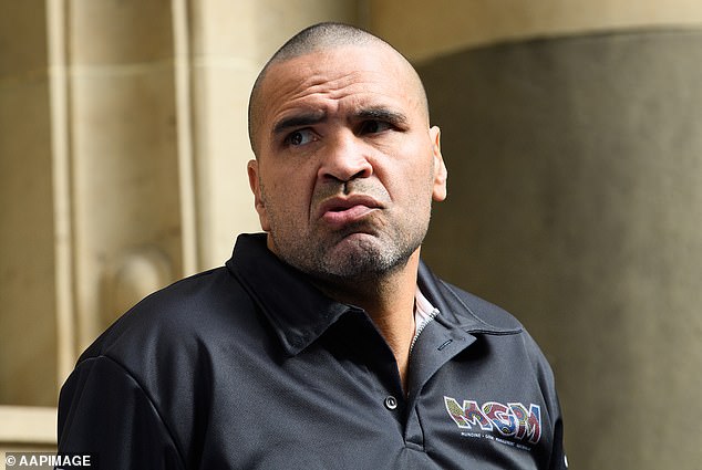 Champion athlete Anthony Mundine has shared a video on the benefits of drinking pickle juice to relieve menstrual pain