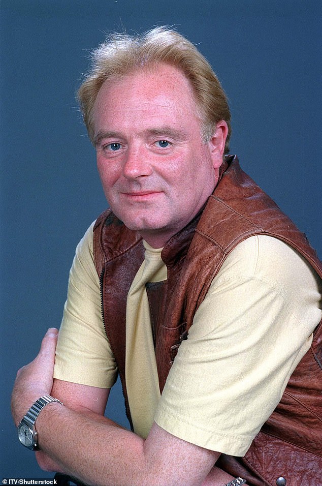 Speaking to GB New s, Bruce said: 'I received an email from the casting agency saying: Dear Mr Jones, I regret to inform you that Les Battersby will be dying in the coming months' (pictured in 1997)