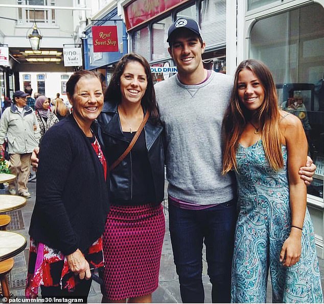 His mother, Maria (left), died in May last year, and the cricket legend has said it was the most difficult period of his life