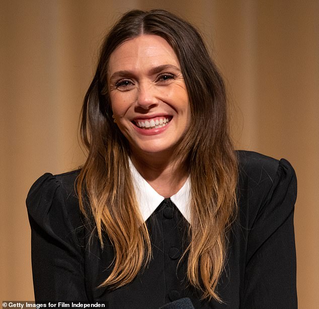 Elizabeth Olsen, pictured in September 2024, described her struggle with anxiety and said she had an attack about every hour. Even going from a warm to a cold temperature can cause this