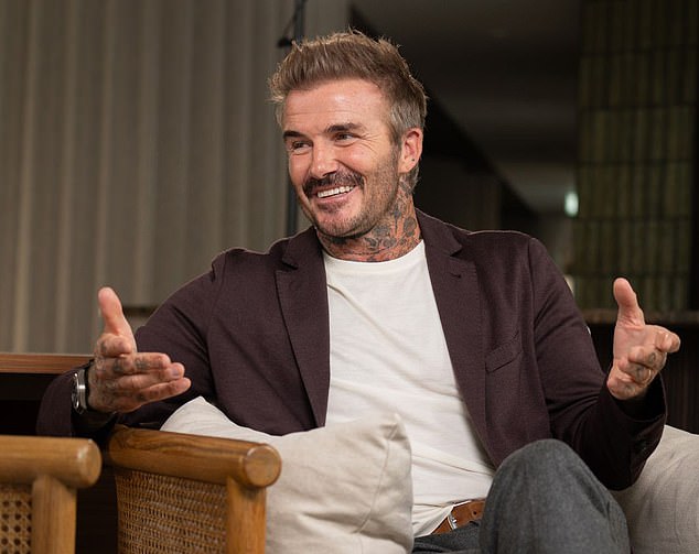 David Beckham chose his dream 5-a-side team during an interview with Rio Ferdinand