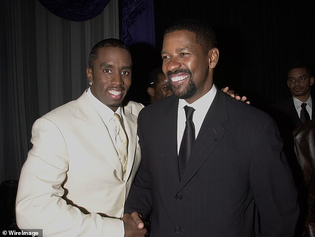 A source revealed to Us Weekly that the Oscar winner, 69, once got into an argument with the disgraced rapper, 54, which resulted in shouting; pictured together in 2001