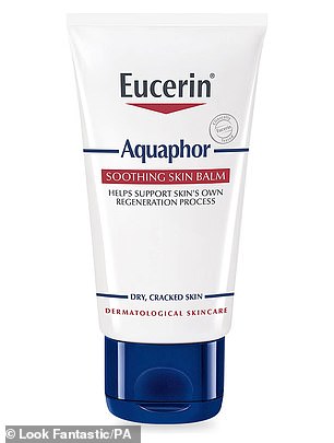 According to Sharon, her dermatologist told her that Aquaphor contains lanolin, which can trigger eczema flare-ups in some people