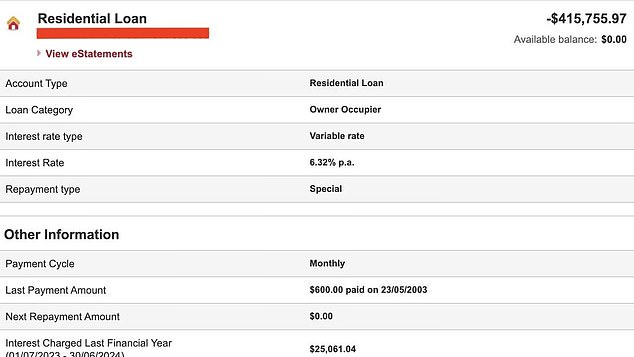 St. George's reverse mortgage loan started at $85,000 and has quadrupled to $415,000