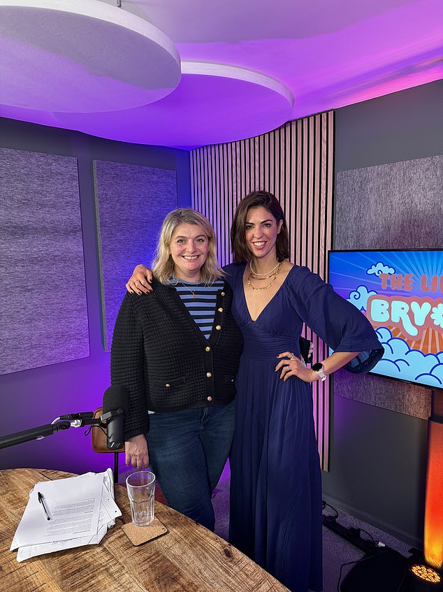 Anna Mathur with Mail columnist Bryony Gordon. The pair share their experiences with Good Girl Syndrome on Bryony's podcast The Life of Bryony