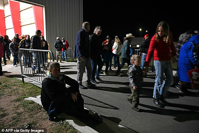 MAGA fans left Trump's rally after waiting hours for his appearance