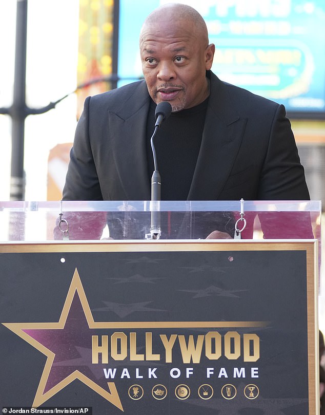 Dr. Dre's ex-marriage counselor has obtained a restraining order against him - after filing a $10 million lawsuit accusing the rap mogul of threatening him; Dr. Dre pictured in March