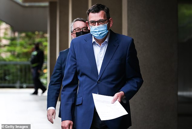 Dr. Coatsworth was particularly scathing about the long-term draconian measures taken by Victoria and then Prime Minister Dan Andrews (pictured)