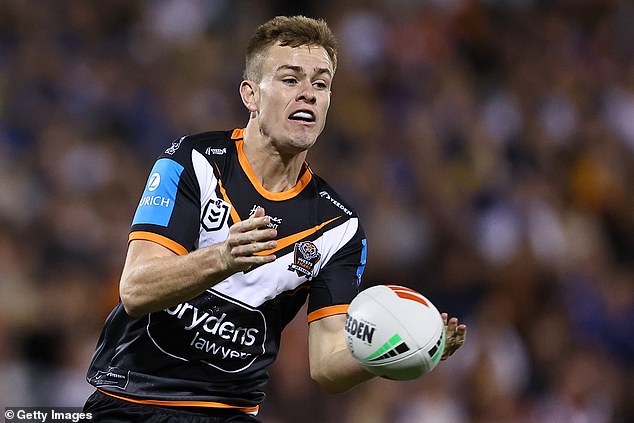 Lachlan Galvin (pictured) is ineligible for the Dally Ms rookie of the year award - and Phil Gould isn't happy about it