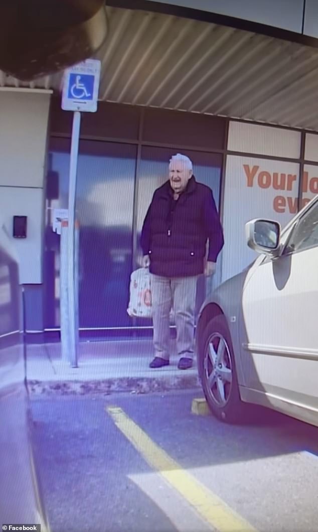 An elderly man who was caught keying a Tesla in a Woolworths car park has been charged