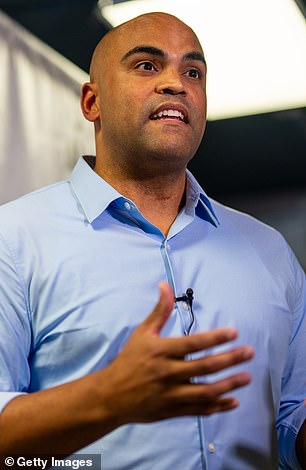 Democratic Senate candidate Rep. Colin Allred