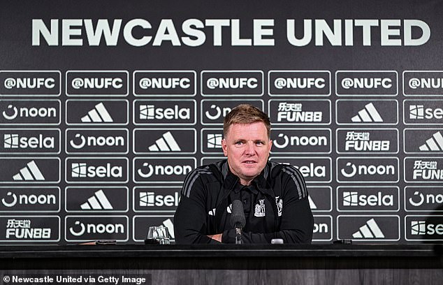 Eddie Howe revealed Newcastle are not in a financial position to offer Alexander Isak a new contract due to PSR concerns