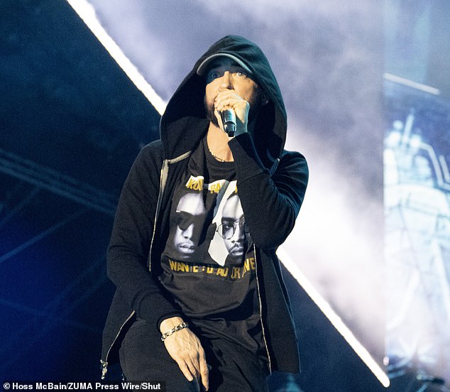 Eminem will appear at a rally in Detroit for Kamala Harris - he is a frequent critic of Donald Trump