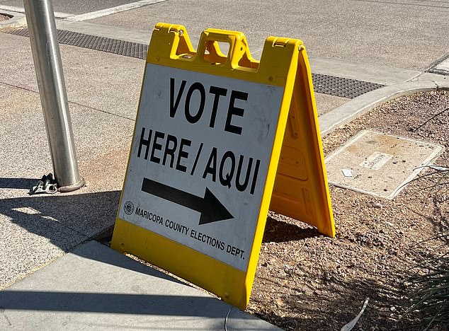 Early voting is underway in the battleground state of Arizona, with voters returning their ballots by mail or voting at early polling places across the state. Voters DailyMail.com spoke to reflected how tight the race in the battleground state is expected to be, with a near-even split for Trump and Harris