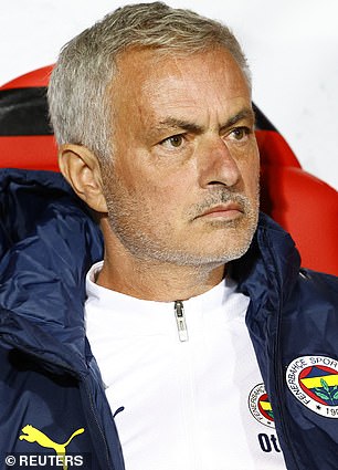 Jose Mourinho will take on Man United with Fenerbahce on Thursday