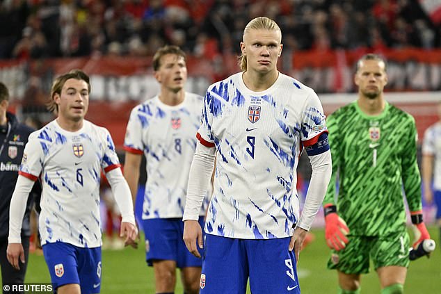 Norway suffered its worst defeat in seven years when it was defeated 5-1 by Austria on Sunday