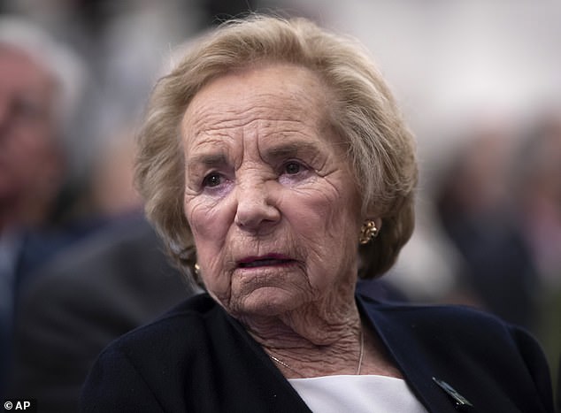 96-year-old Ethel Kennedy suffered a stroke in her sleep on Thursday and was hospitalized, her daughter shared in a statement. Kerry Kennedy asked people to keep her in their