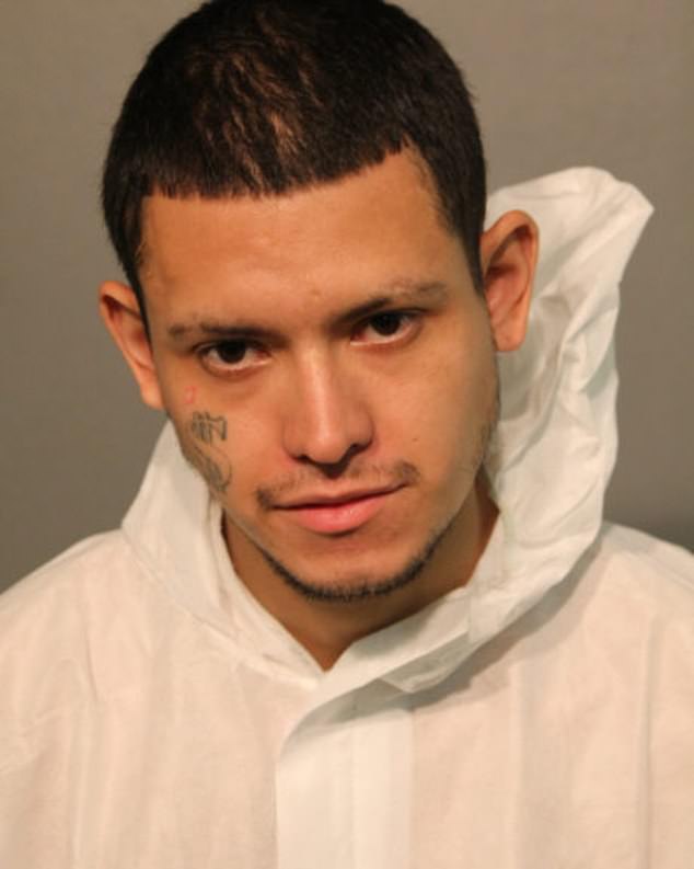 Joseph Guardia (pictured), 30, was nearing trial for the brutal murder of 'gentle soul' Joseph Kromelis, but on Wednesday the Melrose Park man pleaded guilty and accepted a plea deal on charges of first-degree murder