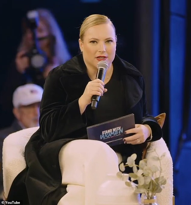 Meghan McCain took aim at her former colleagues from The View again at an event in Pennsylvania over the weekend