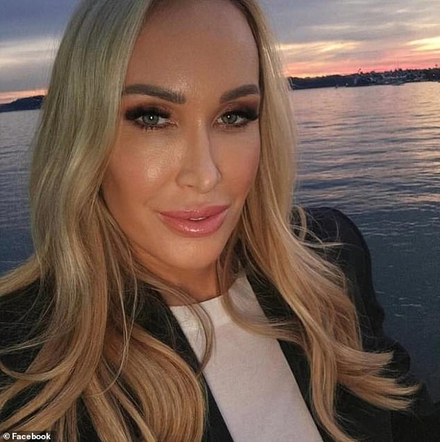 Linda Rogan (pictured) posted an Instagram story on Saturday saying: 'I had to go to war for this peace' after her former lover Richard White stepped down from his business on Thursday