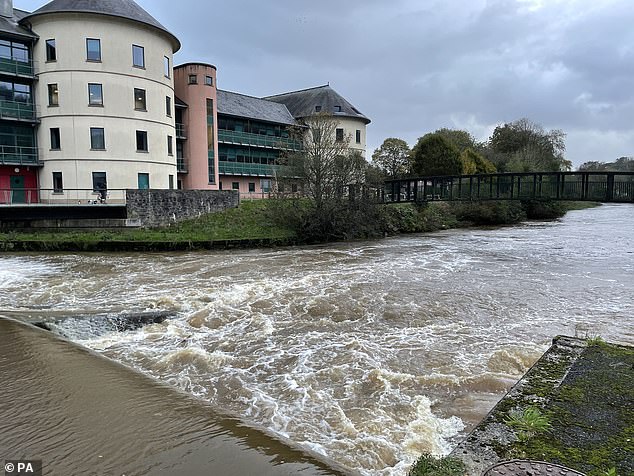 The ill-fated expedition on the River Cleddau in Haverfordwest (pictured) is believed to be Britain's worst ever paddleboarding accident