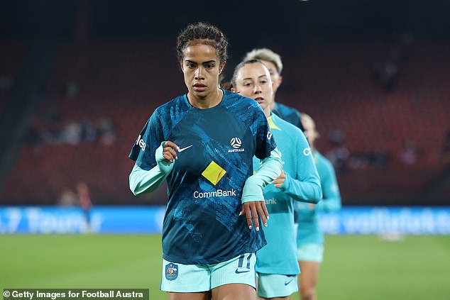 Fowler was moved from her central position to the wing, a move that left Matildas fans confused