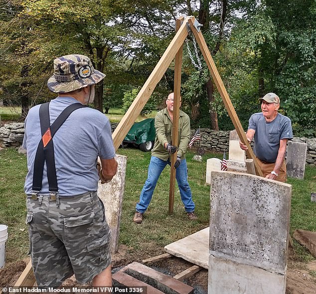 VFW volunteers, called the 