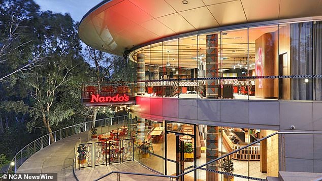 The new Nando's restaurant just launched in Richmond, Melbourne