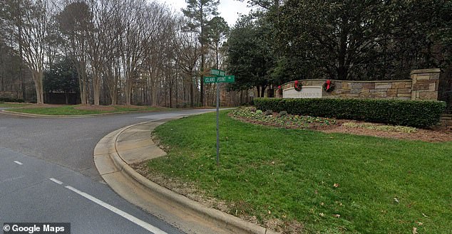 Neighbors are shocked by the shooting at the intersection of Island Point Road and North View Harbor Drive (pictured) in Catawba